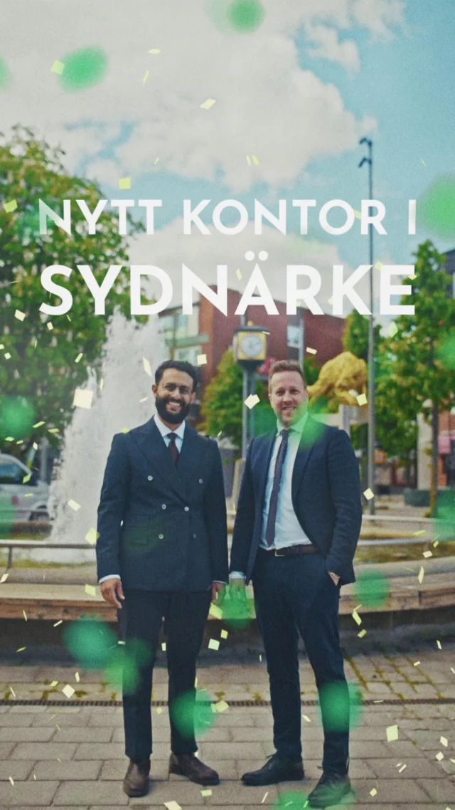 Wallenstedt växer och finns nu även i Sydnärke!🥳

Sydnärke är en plats som kombinerar närhet, gemenskap och livskvalitet. Ett område som lockar allt fler och som erbjuder ett attraktivt boende för både familjer, par och förstagångsköpare.
Genom vårt nya kontor i Kumla vill vi komma närmare kunderna och finnas till hands genom hela bostadsaffären. Med samma personliga engagemang och lokala närvaro som alltid ser vi fram emot att hjälpa fler att hitta hem.

Kontakta våra mäklare på plats:
Peter Aziz
📩peter.aziz@wallenstedt.se
📲+46 70 843 66 32

Fredric Andersson
📩fredric.andersson@wallenstedt.se
📲+46 76 764 60 64

📍 Hagendalsvägen 12, Kumla
📞 019 22 23 33
💻 wallenstedt.se